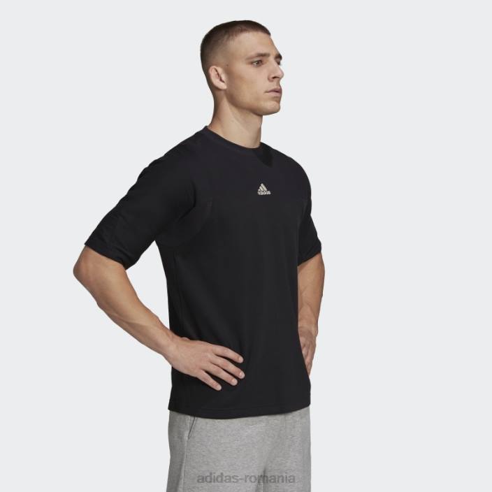 Adidas tricou negru studio adidas bărbați negru 2JBN6699