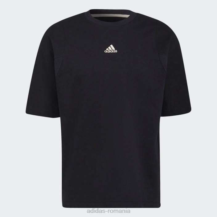 Adidas tricou negru studio adidas bărbați negru 2JBN6699