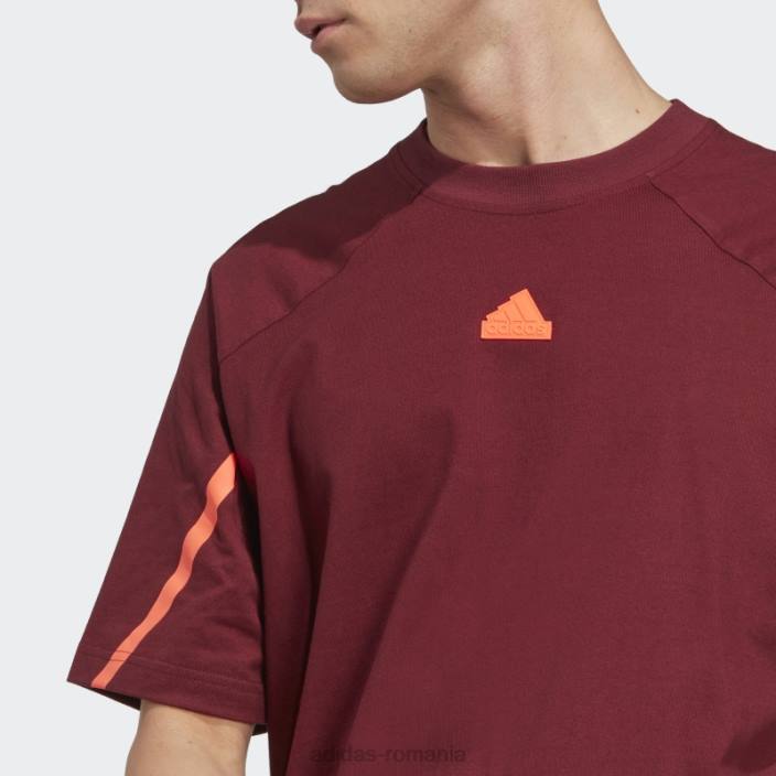 Adidas tricou roșu pentru 4 zile de joc bărbați roșu 2JBN5764