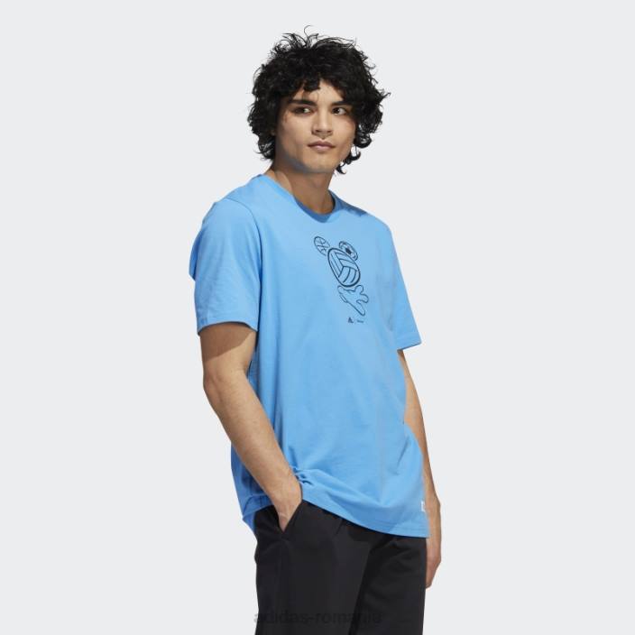 Adidas tricou sport disney albastru bărbați albastru 2JBN15245