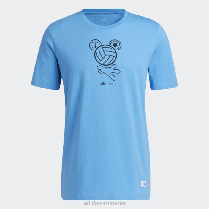 Adidas tricou sport disney albastru bărbați albastru 2JBN15245