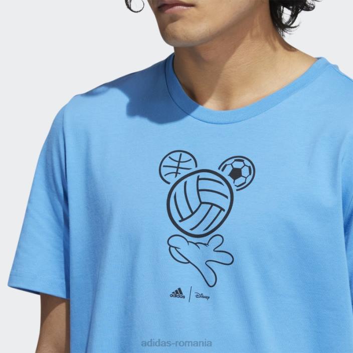 Adidas tricou sport disney albastru bărbați albastru 2JBN15245