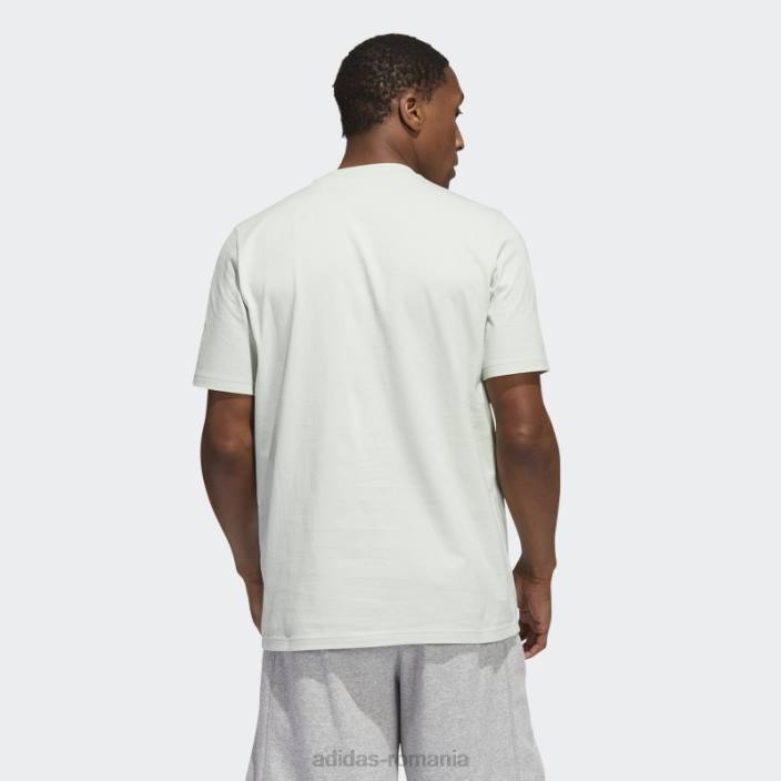 Adidas tricou verde dinamic sport cu buzunar grafic bărbați verde 2JBN5255