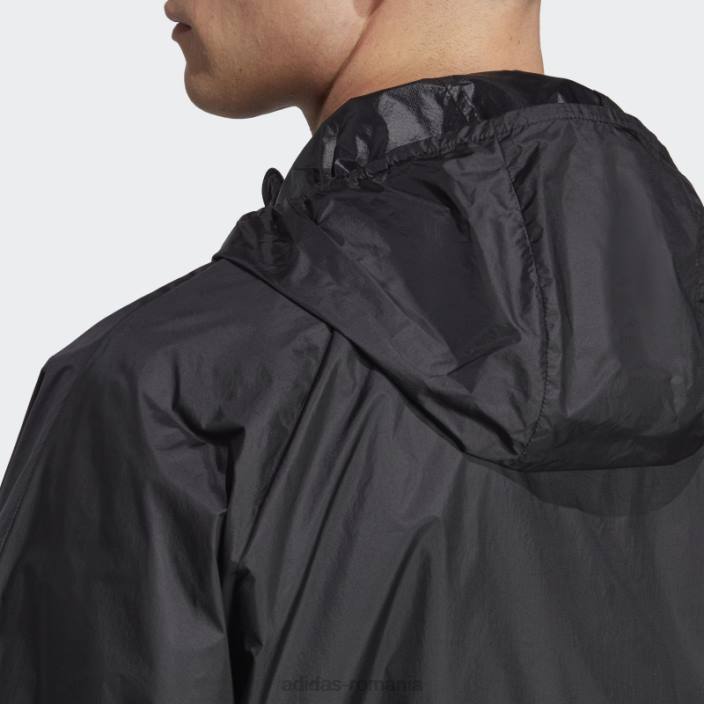 Adidas vânt negru.rdy anorac cu glugă bărbați negru 2JBN14453