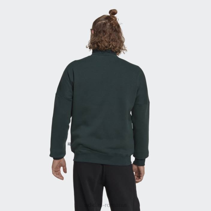 Adidas verde 4cmte track top bărbați verde/măslin 2JBN7151