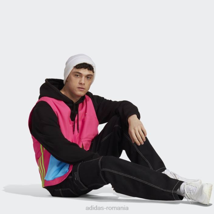 Adidas vesta utilitare kidcore roz soc fierbinte bărbați roz șoc 2JBN5139