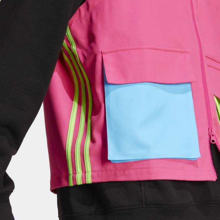 Adidas vesta utilitare kidcore roz soc fierbinte bărbați roz șoc 2JBN5139