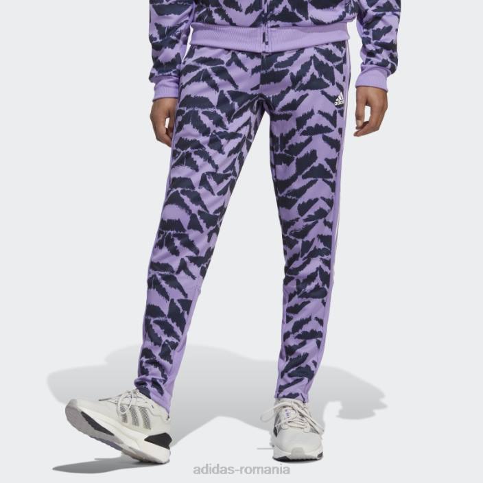 Adidas violet tiro costum-up lifestyle pantaloni sport adidas bărbați violet 2JBN879