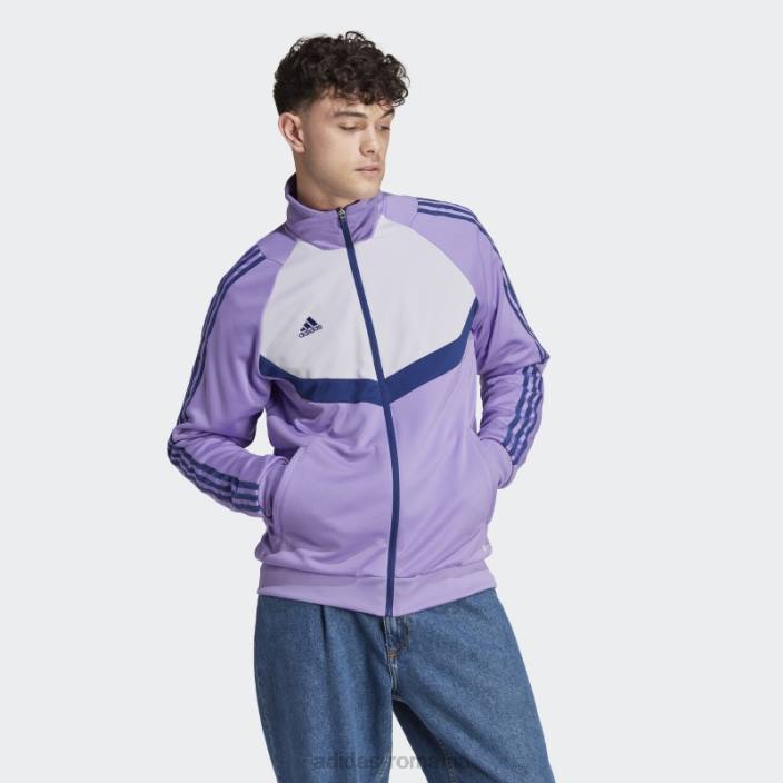 Adidas violet tiro track top bărbați violet 2JBN13426
