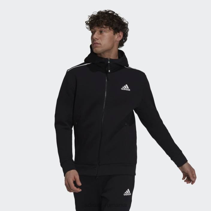 Adidas z.n.e. hanorac sport negru fashion bărbați negru 2JBN1300