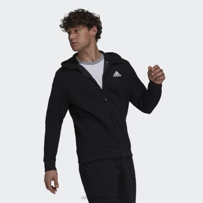 Adidas z.n.e. hanorac sport negru fashion bărbați negru 2JBN1300