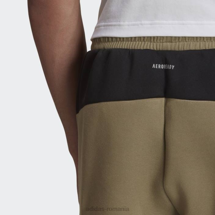 Adidas z.n.e. pantaloni de trening sport orbita verde fierbinte bărbați orbita verde 2JBN14676