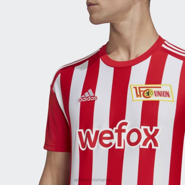 Adidas 1. fc union berlin tricou acasă 22/23 roșu bărbați roșu 2JBN13586
