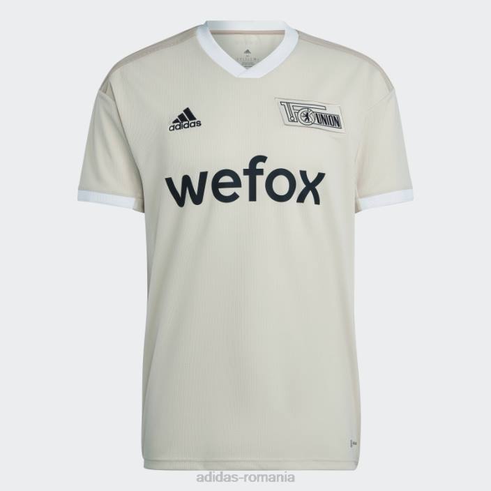 Adidas 1. tricou deplasare fc union berlin 22/23 ivory bărbați fildeş 2JBN13397