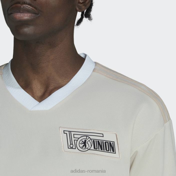 Adidas 1. tricou deplasare fc union berlin 22/23 ivory bărbați fildeş 2JBN13397