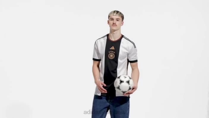 Adidas Germania 22 home tricou alb fashion bărbați alb 2JBN6600