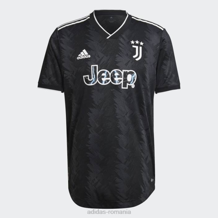 Adidas Juventus 22/23 deplasare tricou autentic negru bărbați negru/alb/carbon 2JBN15217