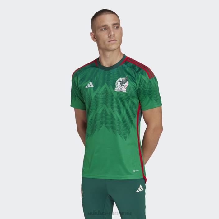 Adidas Mexic 22 home tricou verde bărbați verde 2JBN951
