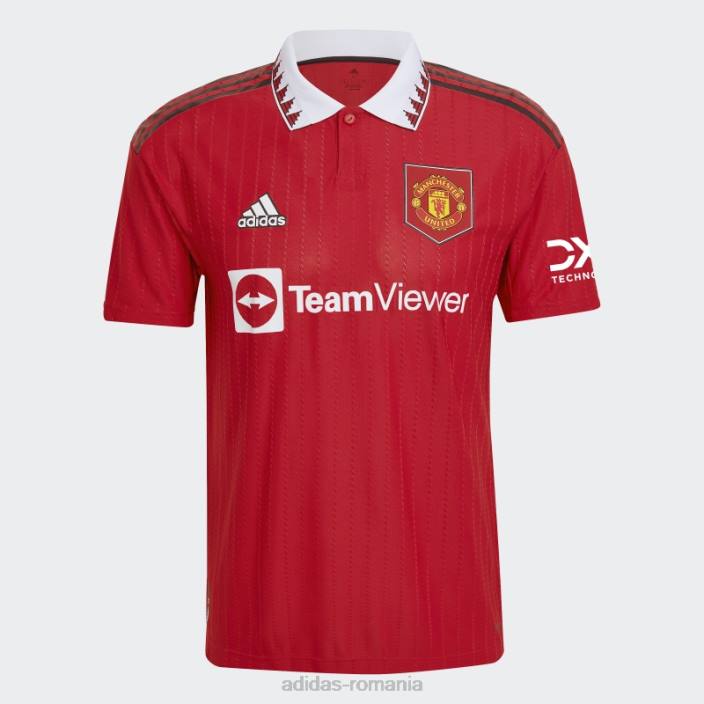 Adidas Real Red Manchester United 22/23 home tricou autentic adidas bărbați roșu adevărat 2JBN13101