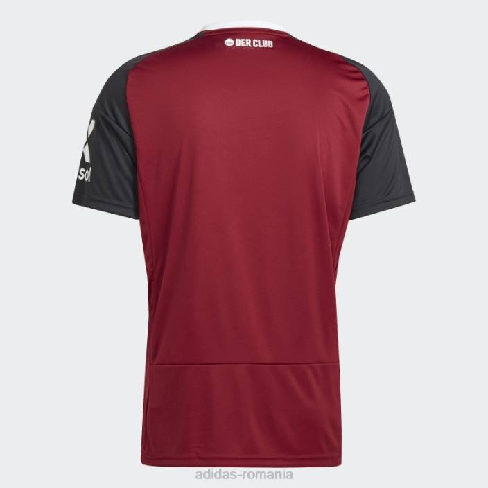 Adidas Tricou acasă fc Nürnberg 22/23 visiniu bărbați visiniu/negru 2JBN14090