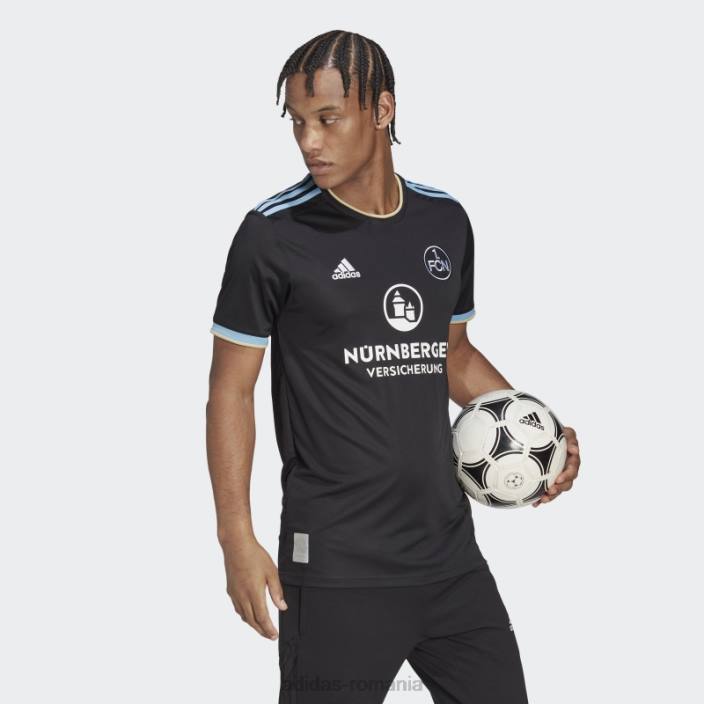 Adidas Tricou al treilea fc Nürnberg 22/23 negru bărbați negru 2JBN14228
