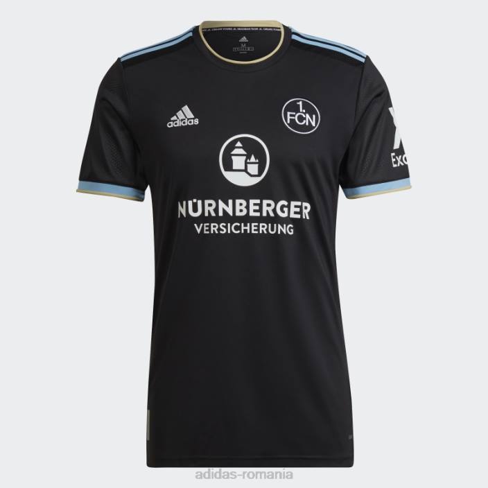 Adidas Tricou al treilea fc Nürnberg 22/23 negru bărbați negru 2JBN14228