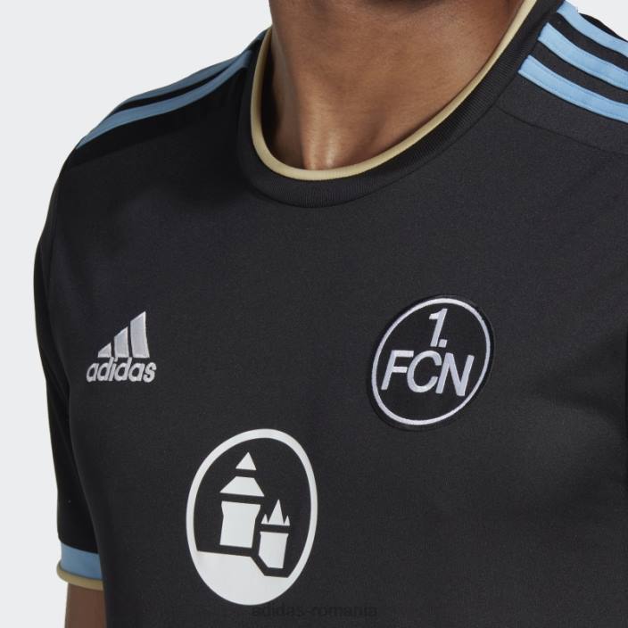 Adidas Tricou al treilea fc Nürnberg 22/23 negru bărbați negru 2JBN14228