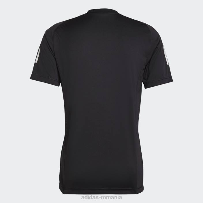 Adidas Tricou grafic negru Tiro 23 Pro cu mânecă scurtă bărbați negru 2JBN6857