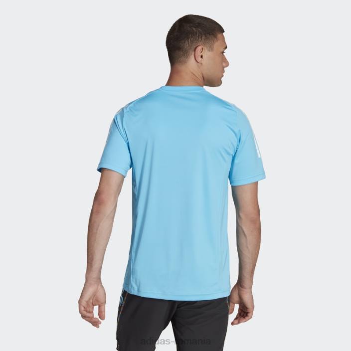 Adidas Tricou grafic sky rush tiro 23 pro cu mânecă scurtă bărbați papură a cerului 2JBN7145