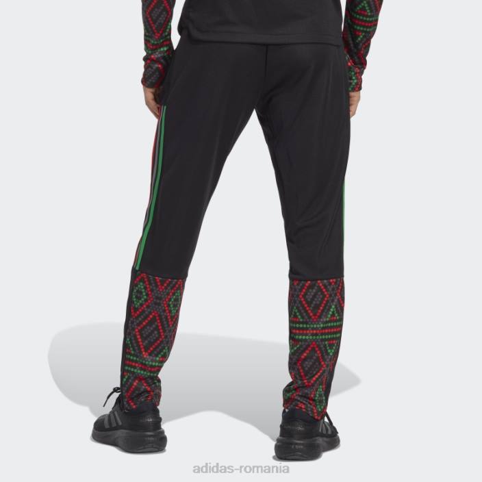 Adidas ajax amsterdam x daily paper tiro 21 pantaloni de trening negru adidas bărbați negru 2JBN13644