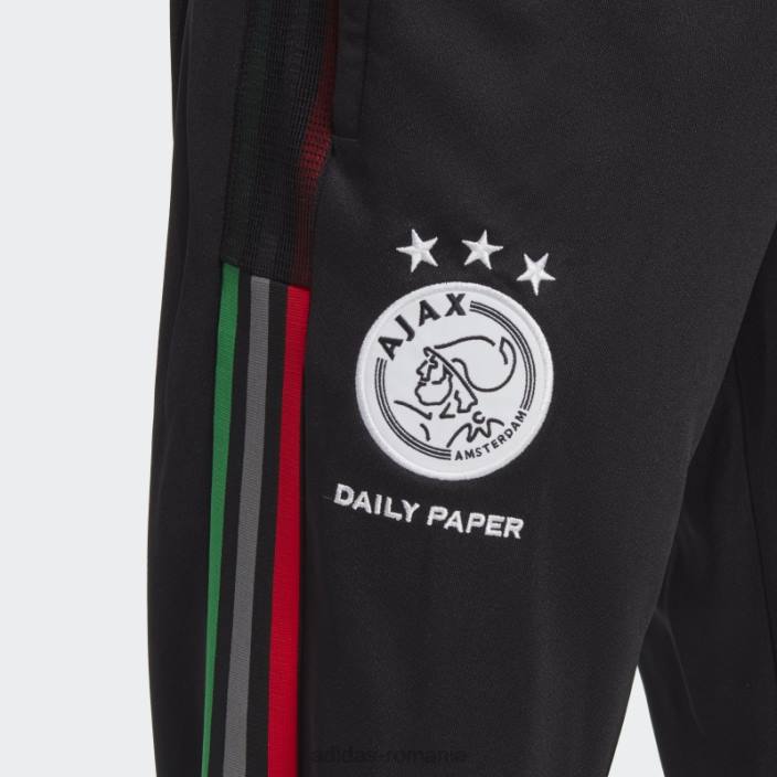 Adidas ajax amsterdam x daily paper tiro 21 pantaloni de trening negru adidas bărbați negru 2JBN13644