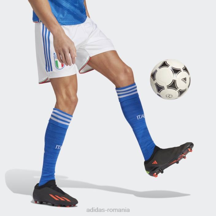 Adidas alb italia 23 acasă pantaloni scurți autentici bărbați alb 2JBN14117