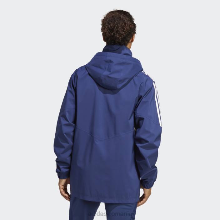 Adidas albastru închis italia condivo 23 jachetă de ploaie adidas bărbați albastru inchis 2JBN14259