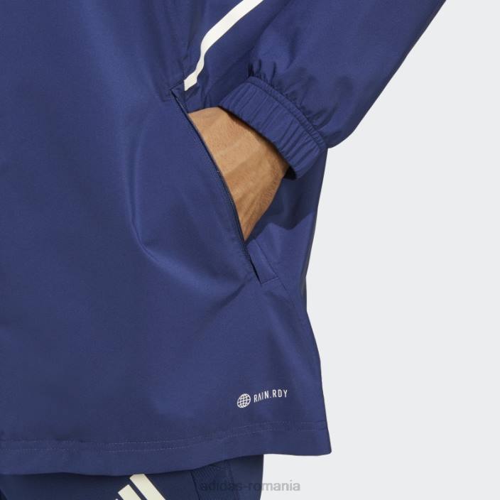 Adidas albastru închis italia condivo 23 jachetă de ploaie adidas bărbați albastru inchis 2JBN14259
