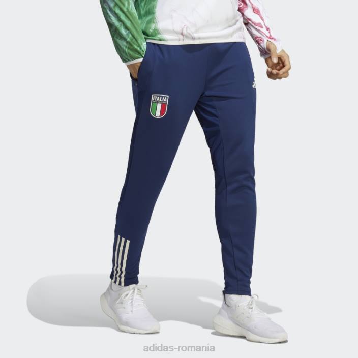 Adidas albastru închis italia tiro 23 pantaloni de antrenament bărbați albastru inchis 2JBN13157