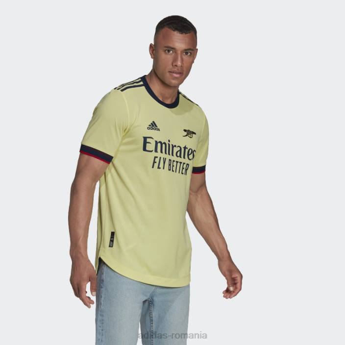 Adidas arsenal 21/22 deplasare tricou autentic pearl citrin adidas bărbați citrin perlat 2JBN14706