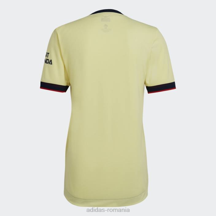 Adidas arsenal 21/22 deplasare tricou autentic pearl citrin adidas bărbați citrin perlat 2JBN14706