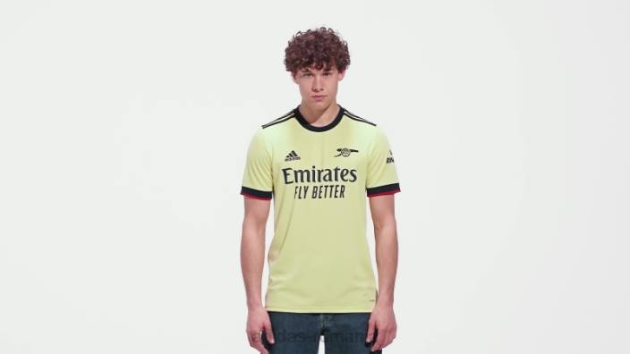 Adidas arsenal 21/22 deplasare tricou perla citrin bărbați citrin perlat 2JBN14791