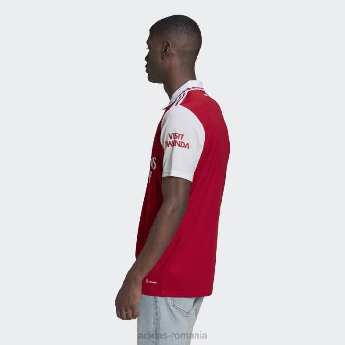 Adidas arsenal 22/23 tricou acasă stacojiu bărbați stacojiu/alb 2JBN1058