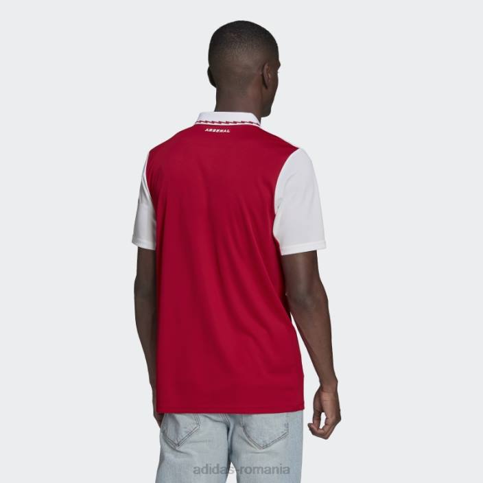 Adidas arsenal 22/23 tricou acasă stacojiu bărbați stacojiu/alb 2JBN1058