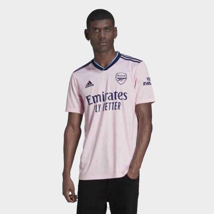 Adidas arsenal 22/23 tricou al treilea roz bărbați roz 2JBN13081