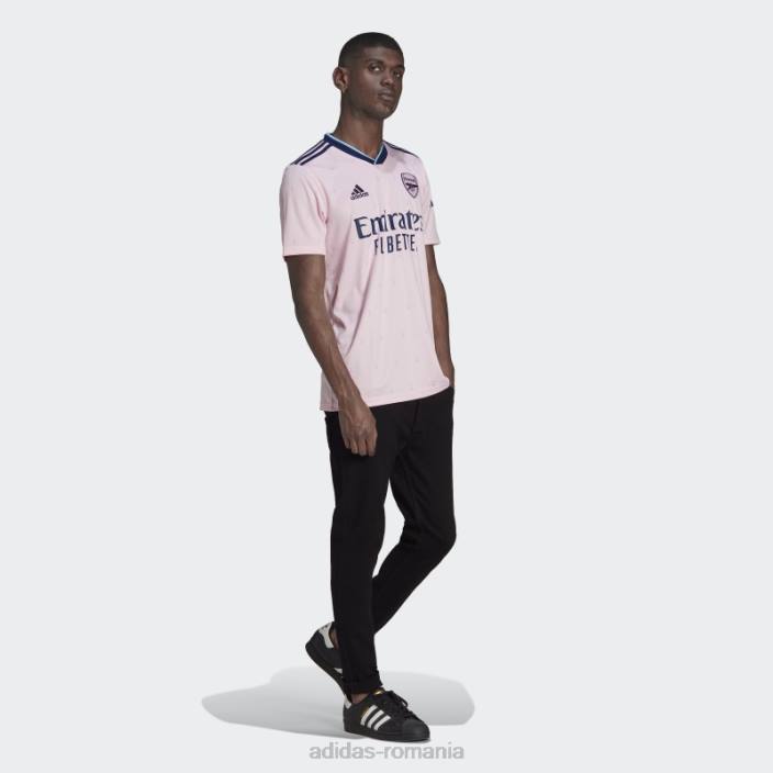 Adidas arsenal 22/23 tricou al treilea roz bărbați roz 2JBN13081