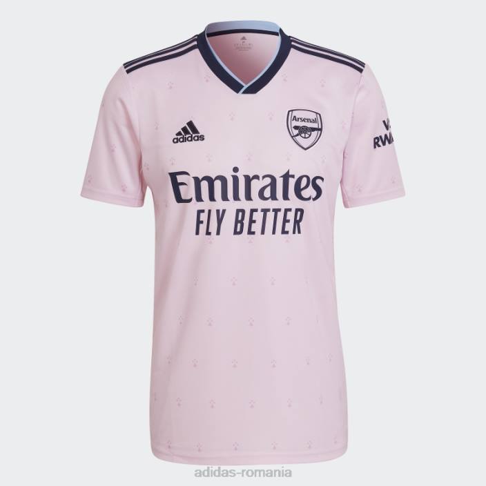 Adidas arsenal 22/23 tricou al treilea roz bărbați roz 2JBN13081
