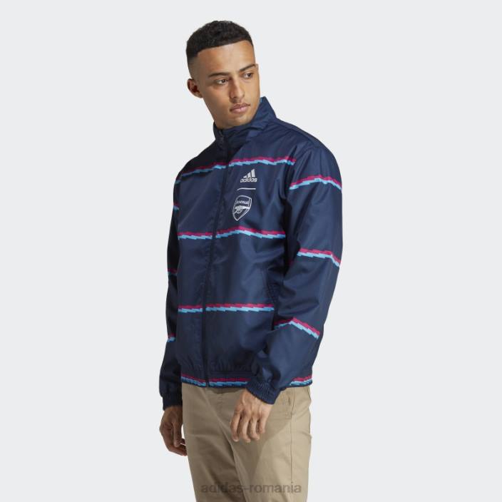 Adidas arsenal anthem jachetă sky rush bărbați papură a cerului 2JBN14089