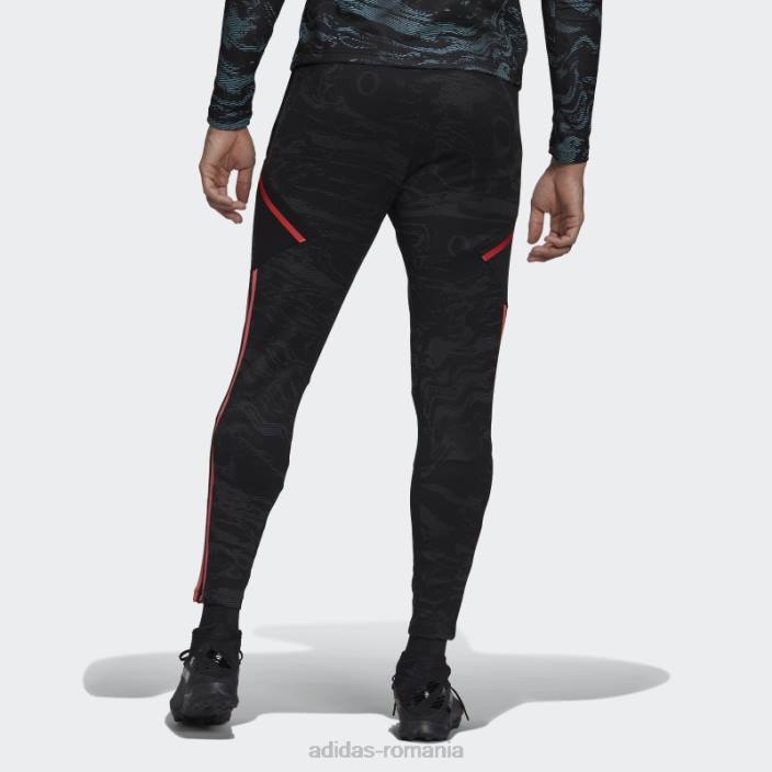 Adidas arsenal condivo 22 pantaloni de antrenament carbon bărbați carbon/negru 2JBN13711