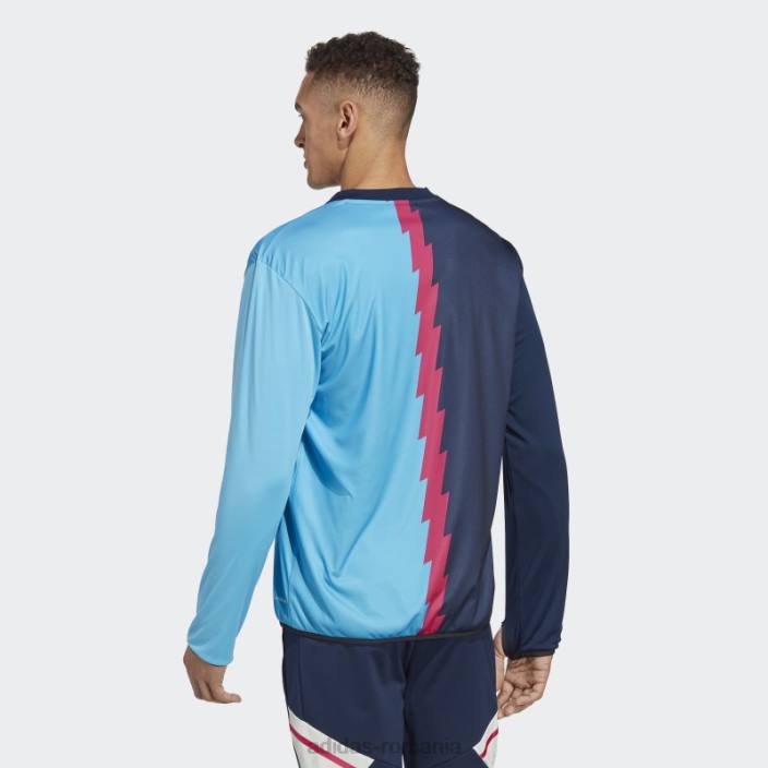 Adidas arsenal pre-meci cald top bleumarin bărbați bleumarin/magenta real/sky rush 2JBN14162
