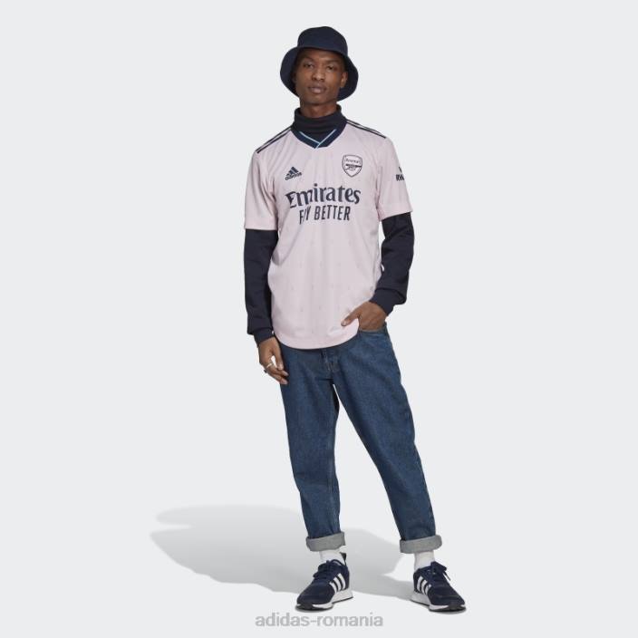 Adidas arsenal roz 22/23 tricou autentic adidas bărbați roz 2JBN1041