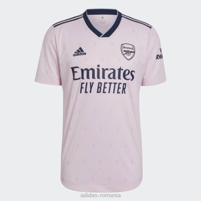 Adidas arsenal roz 22/23 tricou autentic adidas bărbați roz 2JBN1041
