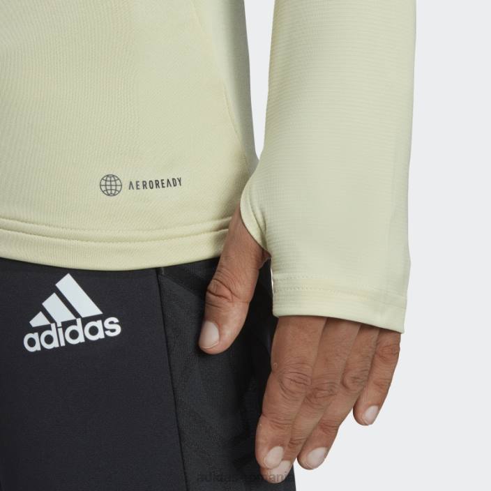 Adidas benfica condivo top de antrenament sandy beige bărbați bej nisipos 2JBN14365