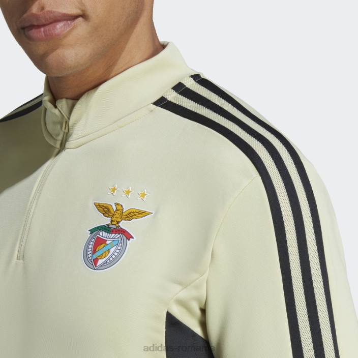 Adidas benfica condivo top de antrenament sandy beige bărbați bej nisipos 2JBN14365
